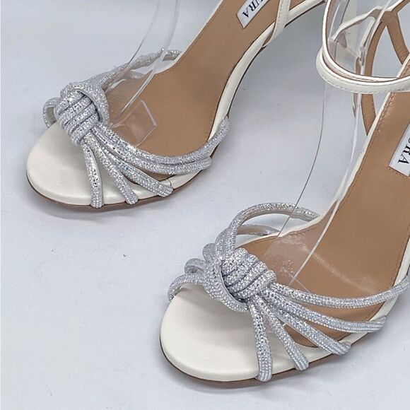 Aquazzura  Celeste Degrade Embellished Sandals size 38 - Picture 8 of 14
